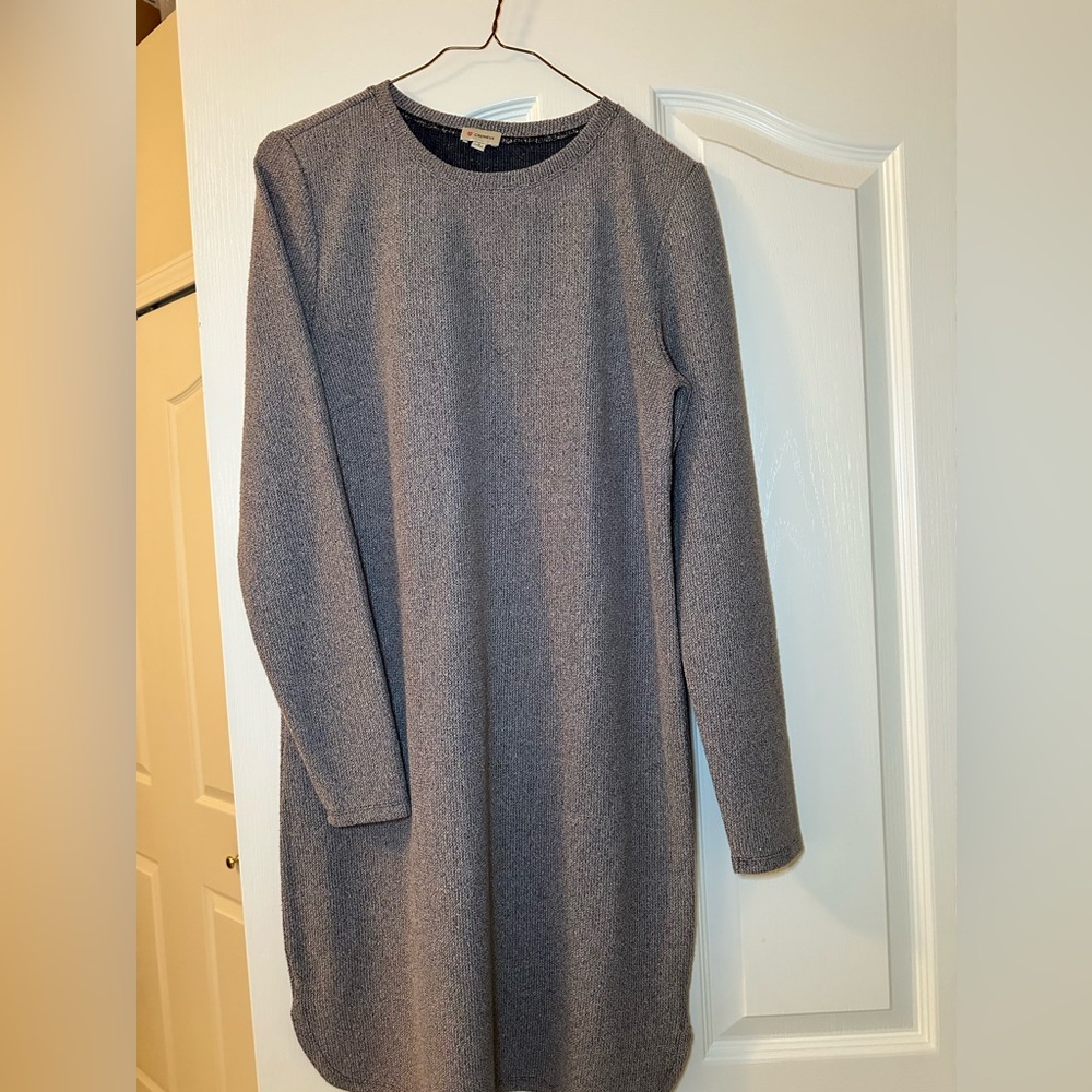 Cremieux Brown Sweater Dress Size Small